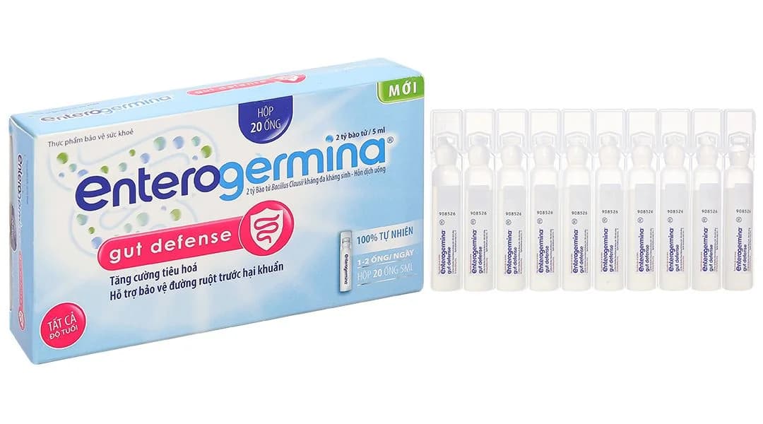 Men vi sinh Enterogermina Gut Defense Sanofi