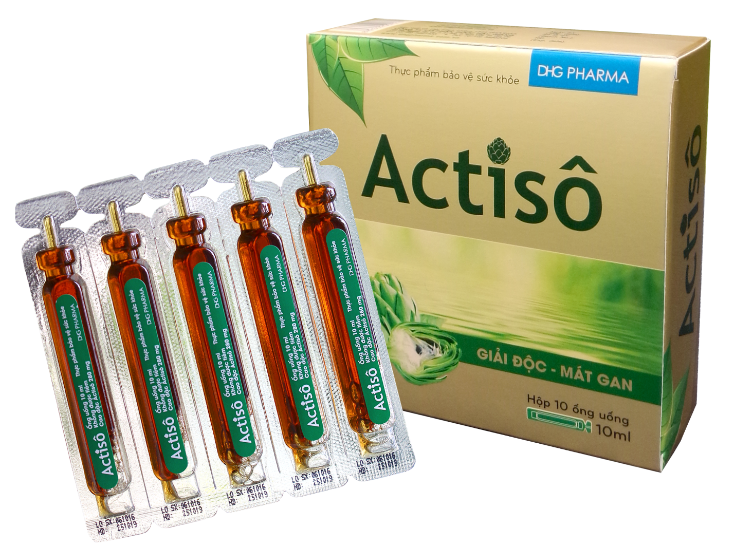 Actisô DHG Pharma (10 ống x 10ml)