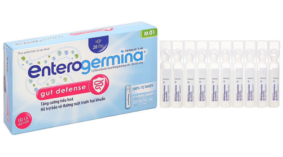 Men vi sinh Enterogermina Gut Defense Sanofi